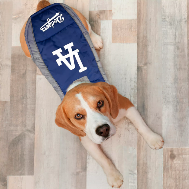 Los Angeles Dodgers Pet Puffer Vest - THE 4TH QUARTER