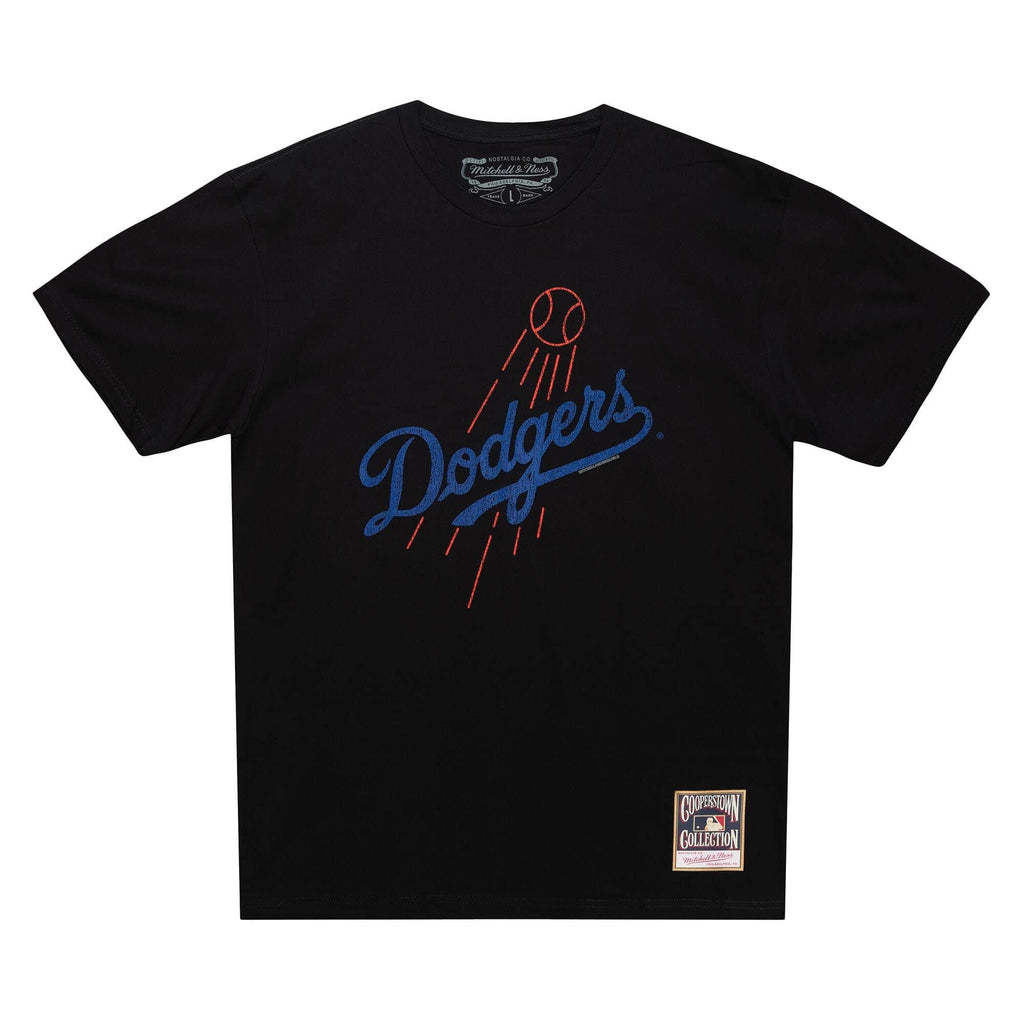 Los Angeles Dodgers Mens T-Shirt Mitchell & Ness Under the Lights Blac –  THE 4TH QUARTER