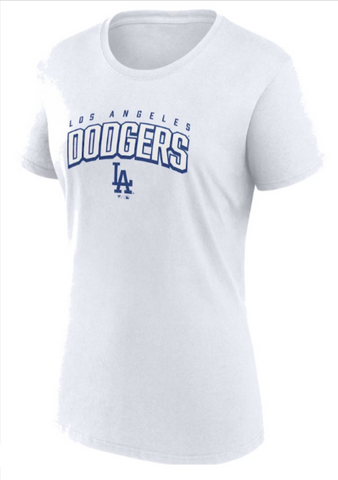 New Era Women's Heathered Royal, White Los Angeles Dodgers