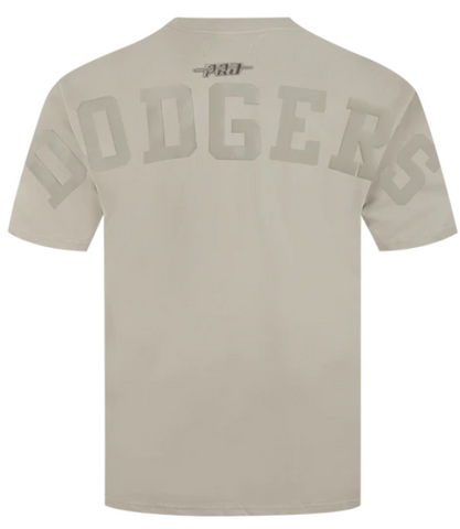 Los Angeles Dodgers Mens T-Shirt Pro Standard Wingspan TAUPE Tee - THE 4TH QUARTER