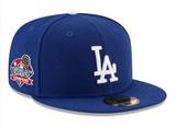 Los Angeles Dodgers Fitted New Era 59Fifty 2024 World Series Champions Blue Cap Hat