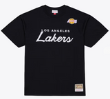 Los Angeles lakers Mens T-Shirt Mitchell & Ness Head Coach Premium Tee - THE 4TH QUARTER
