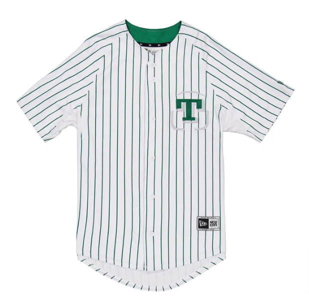 Olmecas de Tabasco Men's New Era Home Replica Jersey Pinstripe - THE 4TH QUARTER