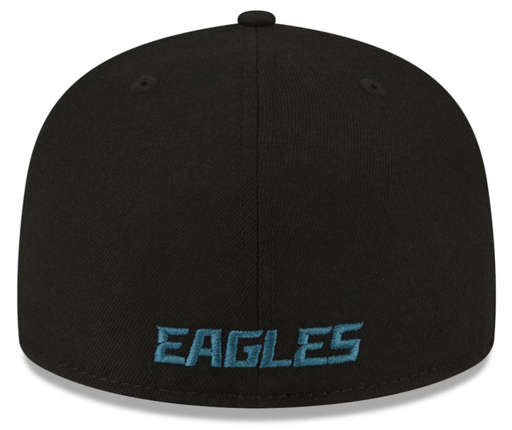 Philadelphia Eagles Fitted New Era 59Fifty Super Bowl LIX Black Cap Hat - THE 4TH QUARTER