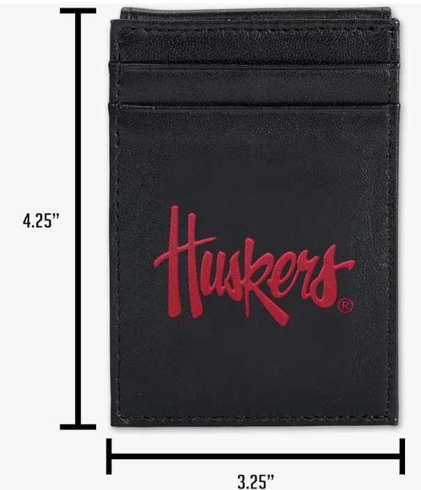 Los Angeles Lakers Embroidered Front Pocket Wallet - THE 4TH QUARTER