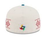 Puerto Rico Fitted New Era 59FIFTY 2026 World Baseball Classics Arte Stone Teal Hat Cap - THE 4TH QUARTER