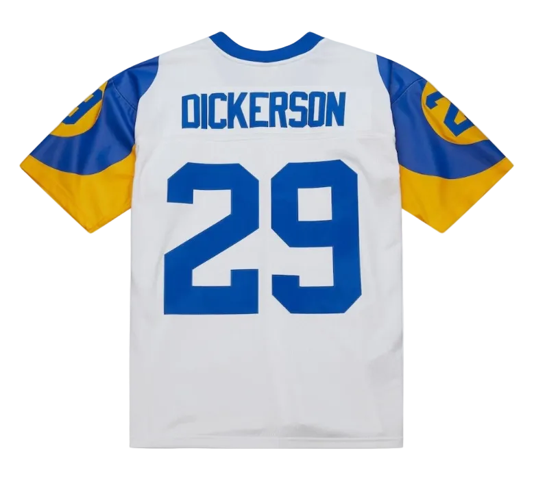 Los Angeles Rams Mens Jersey Mitchell &amp; Ness White Legacy 