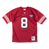 San Francisco 49ers Men's Jersey Mitchell & Ness #8 Steve Young 1994 Authentic 75th Patch