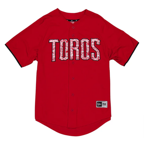 Toros de Tijuana Men's New Era Replica Jersey Red