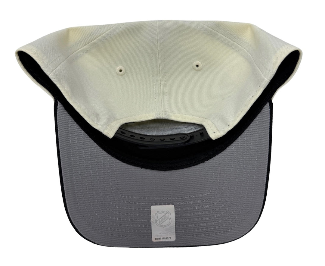 Los Angeles Kings Snapback New Era 9Fifty BW Throwback Logo A-Frame Chrome Black Cap Hat Grey UV - THE 4TH QUARTER