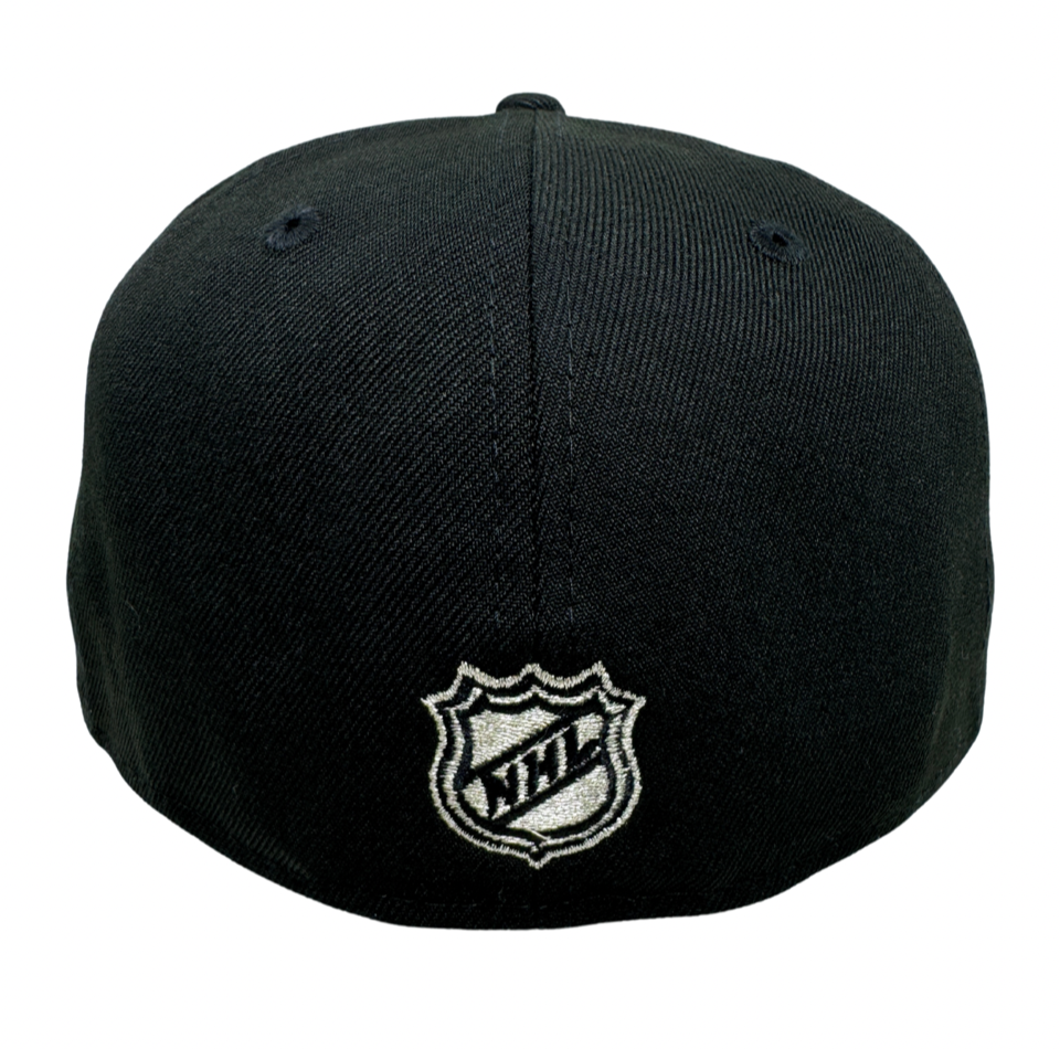 Los Angeles Kings Fitted New Era 59Fifty Motion Black Cap Hat Grey UV - THE 4TH QUARTER