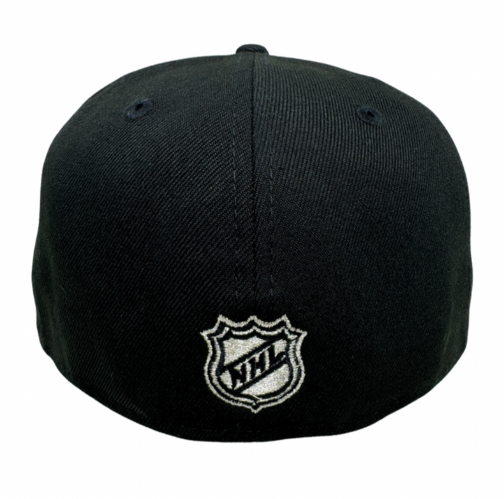 Los Angeles Kings Fitted New Era 59Fifty Motion Black Cap Hat Grey UV - THE 4TH QUARTER