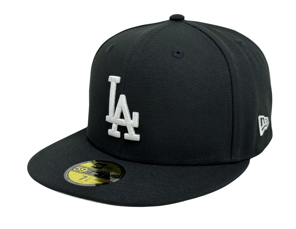 Los Angeles Dodgers Fitted New Era 59Fifty 88 World Series Black Cap Hat Grey UV - THE 4TH QUARTER