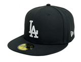 Los Angeles Dodgers Fitted New Era 59Fifty 88 World Series Black Cap Hat Grey UV