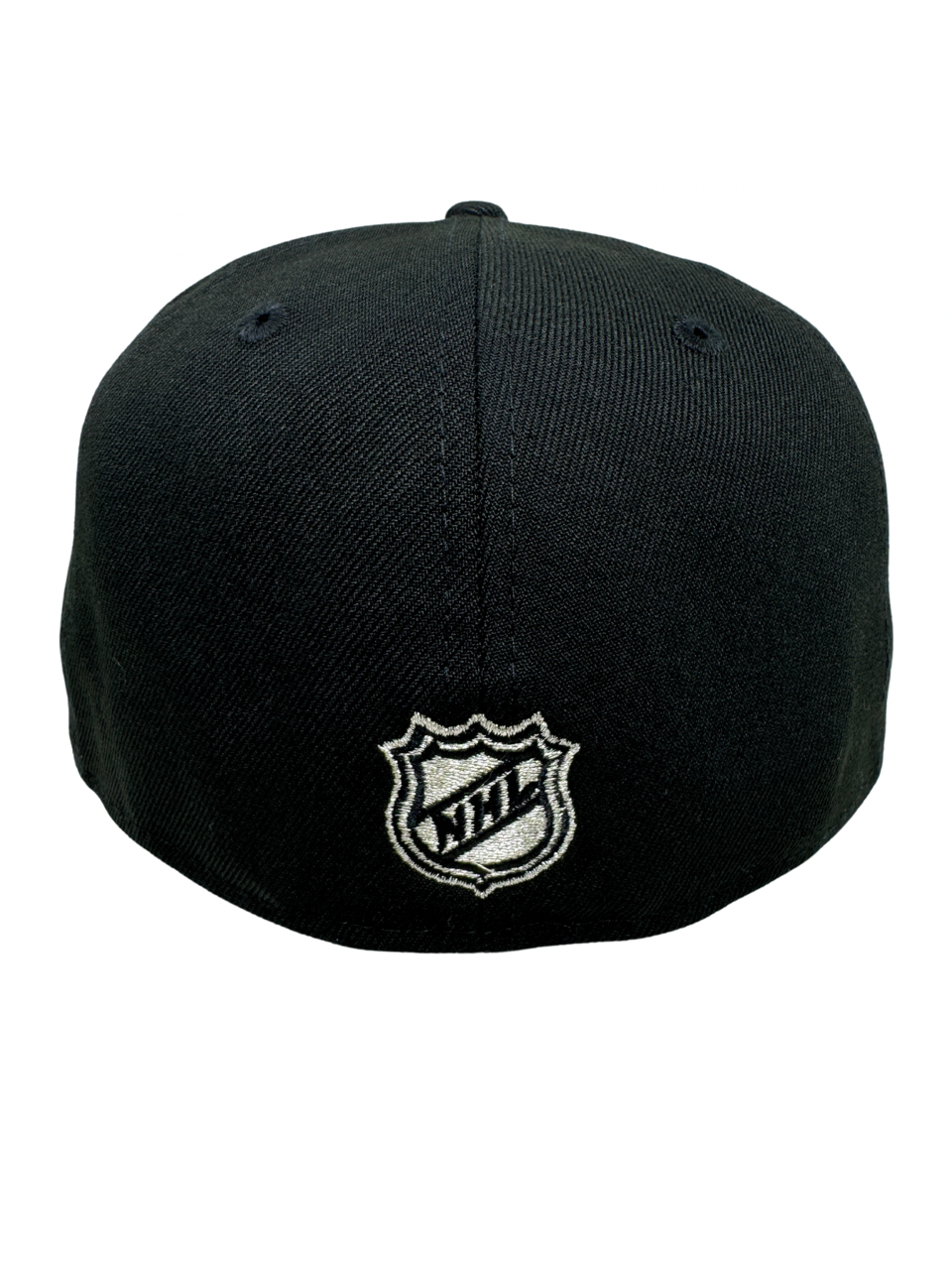 Los Angeles Kings Fitted New Era 59Fifty Black White Throwback Logo Cap Hat Black - THE 4TH QUARTER