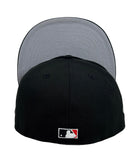 Los Angeles Dodgers Fitted New Era 59Fifty 88 World Series Black Cap Hat Grey UV