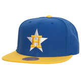 Houston Astros Snapback Mitchell & Ness Hometown 2 Tone Coop Cap Hat