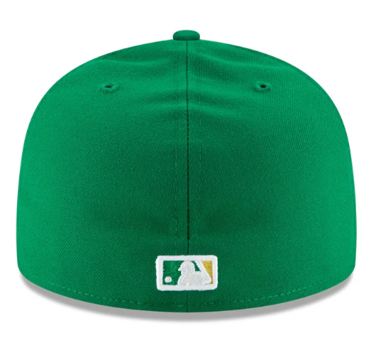 Oakland Athletics Fitted New Era 59FIFTY Sacramento Patch Alternate Hat Cap Green - THE 4TH QUARTER