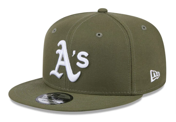 New Era Oakland Athletics 9Fifty Adjustable Cap in Green New