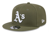 Oakland Athletics Snapback New Era 9Fifty Olive Cap Hat