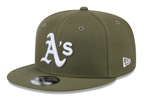 Oakland Athletics Snapback New Era 9Fifty Olive Cap Hat