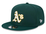 Oakland Athletics Snapback New Era 9Fifty Alternate Green Cap Hat Grey UV