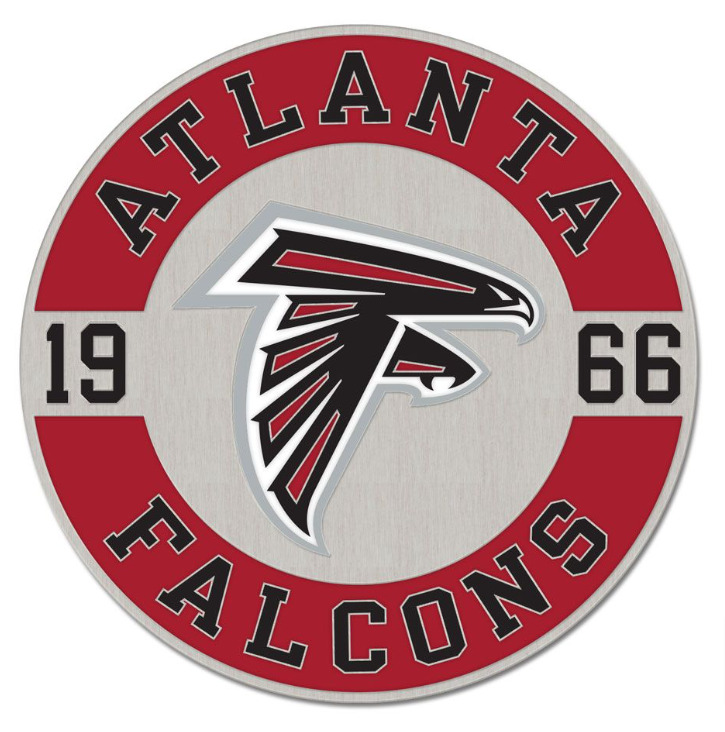 Atlanta Falcons Established Lapel Pin - THE 4TH QUARTER