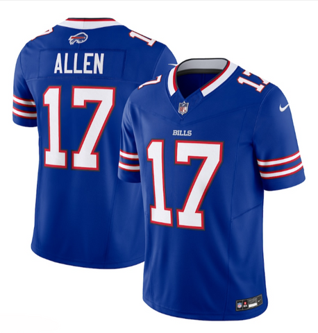 Buffalo Bills Mens Jersey Josh Allen #1 Vapor F.U.S.E. Limited