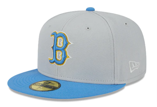 Boston Red Sox Fitted New Era 59Fifty Metallic City Cap Hat