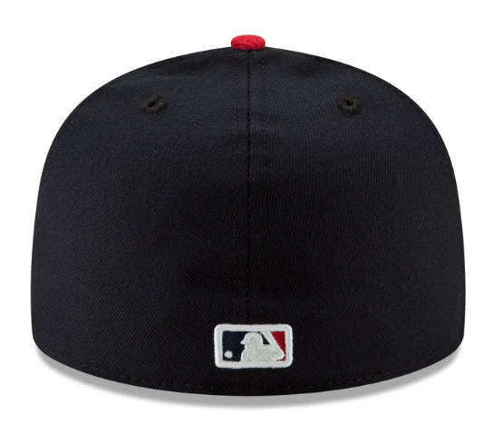 Atlanta Braves Fitted New Era 59Fifty 2025 All Star Game Navy Red Hat Cap - THE 4TH QUARTER
