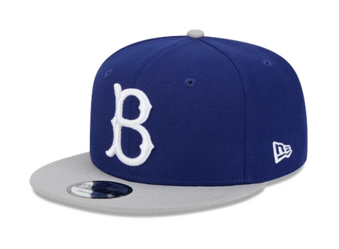 Brooklyn Dodgers Snapback New Era 9Fifty 2Tone Blue Grey Cap Hat