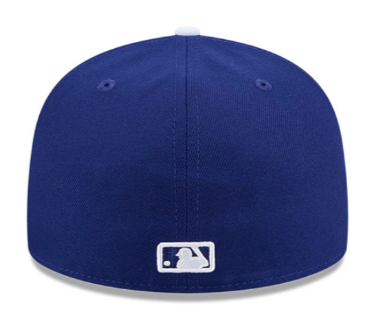 Brooklyn Dodgers Fitted 59Fifty New Era Baseball Hall of Fame Patch Blue Cap Hat Green UV - THE 4TH QUARTER