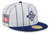 Brooklyn Dodgers Fitted 59Fifty New Era 2026 Baseball Hall of Fame Patch Cap Hat Green UV (Copy)