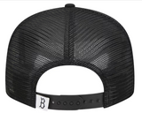 Brooklyn Dodgers Snapback New Era Black Mesh Trucker Cap Hat Grey UV