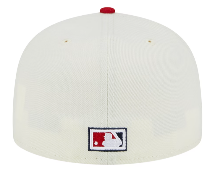 St. Louis Cardinals Fitted New Era 59Fifty 2009 ASG Chrome Red Cap Hat Grey UV - THE 4TH QUARTER