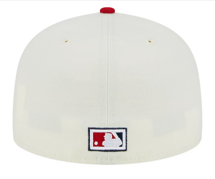 St. Louis Cardinals Fitted New Era 59Fifty 2009 ASG Chrome Red Cap Hat Grey UV - THE 4TH QUARTER