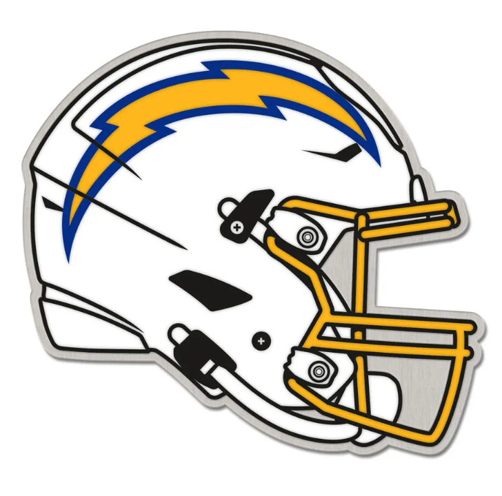 Los Angeles Chargers Helmet Lapel Pin - THE 4TH QUARTER