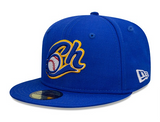 Charros De Jalisco Fitted New Era 59Fifty LMP New Era 59Fifty Blue Hat Cap