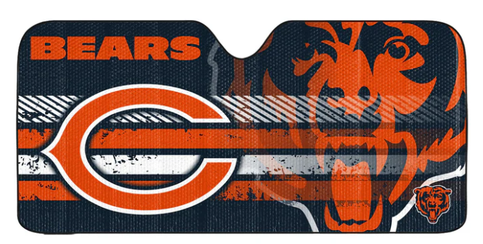 Chicago Bears Auto Sun Shade