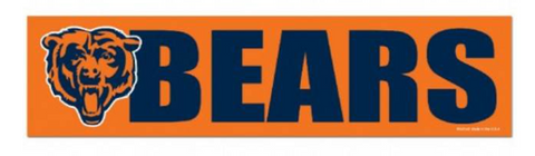 Chicago Bears Bumper Strip Sticker