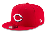 Cincinnati Reds Snapback New Era 9Fifty Red Basic Cap Hat Grey UV - THE 4TH QUARTER