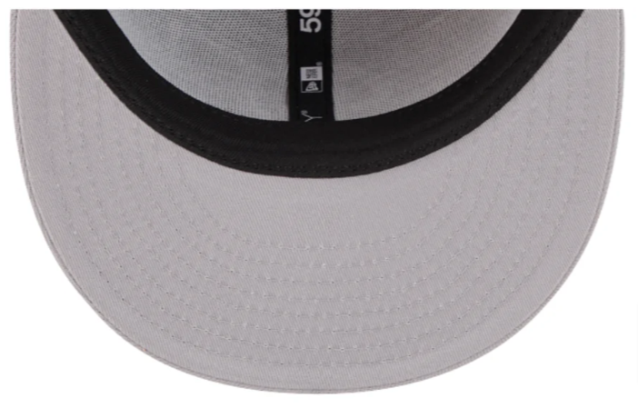 thumbnail image 2 of New Era Los Angeles Dodgers 59FIFTY Fitted Cap - Dark Gray / Black Basic - MLB 2 of 3
