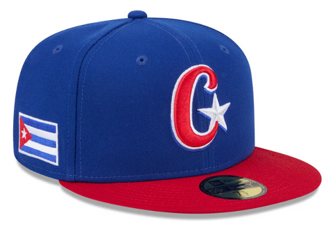Cuba Fitted New Era 59Fifty World Baseball Classics 2026 Flag Patch Cap Hat - THE 4TH QUARTER