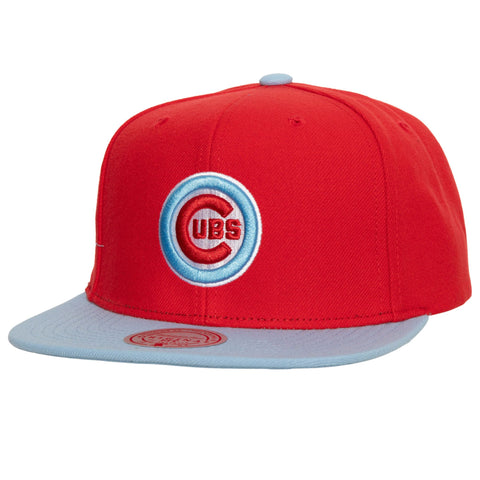 Chicago Cubs Snapback Mitchell & Ness Hometown 2 Tone Coop Cap Hat