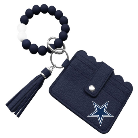 Dallas Cowboys Womens Bracelet Wallet