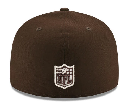 Dallas Cowboys Fitted New Era 59Fifty Brown Cap Hat
