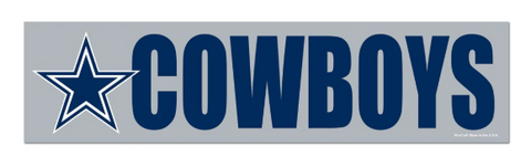 Dallas Cowboys Bumper Strip Sticker