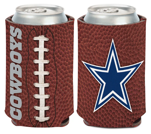 Dallas Cowboys 12oz Football Can Cooler Kaddy Holder