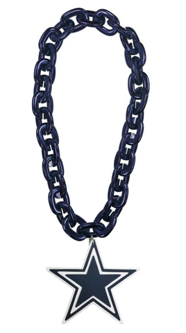Dallas Cowboys Fan Chain Blue