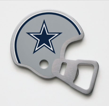 Dallas Cowboys Magnetic Helmet Bottle Opener